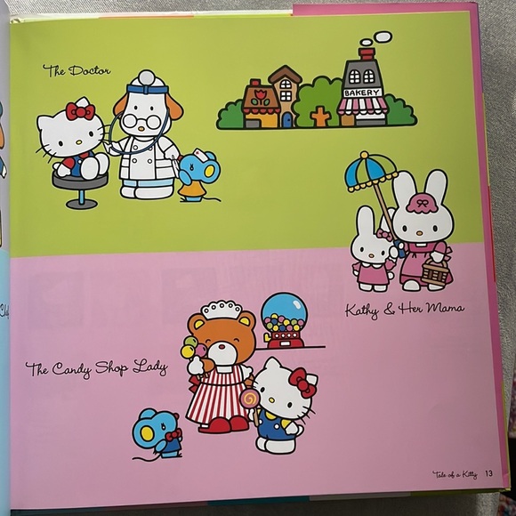 "Hello Kitty Hello Everything: 25 Years of Fun!" Hardcover - Picture 3 of 7
